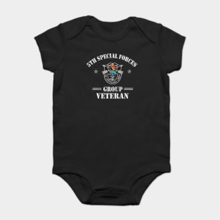 U.S Army th Special Forces Group Skull De Oppresso Liber SFG - Gift for Veterans Day 4th of July or Patriotic Memorial Day Baby Bodysuit